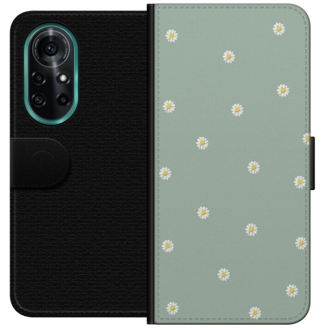 Plånboksfodral till Huawei nova 8 Pro med Prästkragar motiv