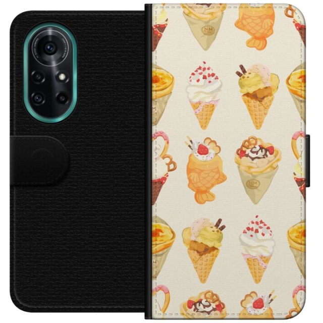 Plånboksfodral till Huawei nova 8 Pro med Glassigt motiv