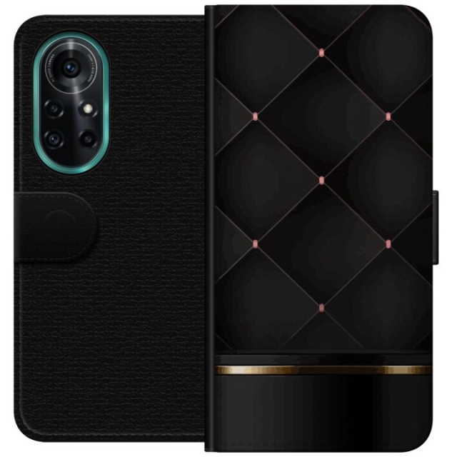 Plånboksfodral till Huawei nova 8 Pro med Lyxig linje motiv