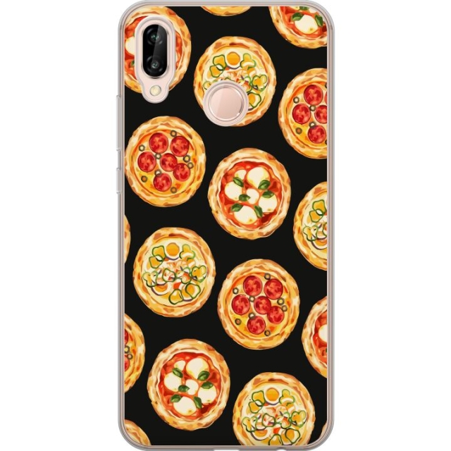 Mobilskal till Huawei P20 lite med Pizza motiv