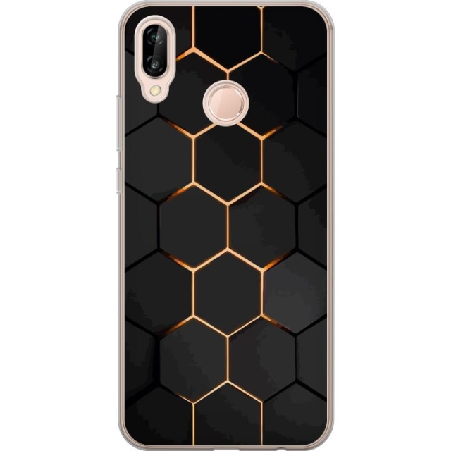 Mobilskal till Huawei P20 lite med Lyxigt Mönster motiv