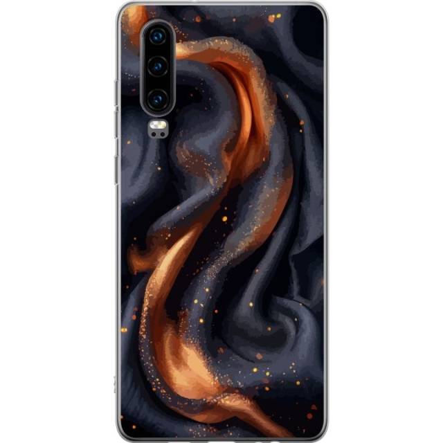 Mobilskal till Huawei P30 med Eldigt silke motiv