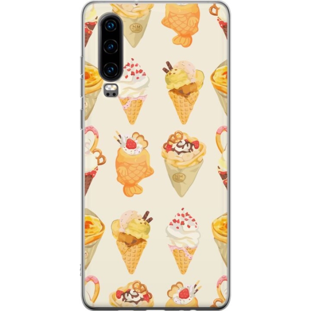 Mobilskal till Huawei P30 med Glassigt motiv