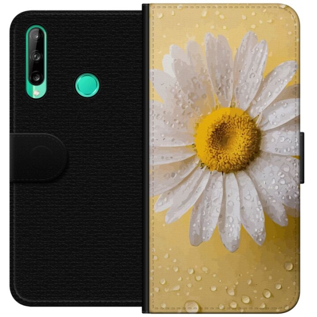 Plånboksfodral till Huawei P40 lite E med Porslinsblomma motiv