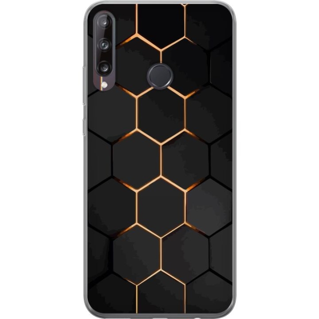 Mobilskal till Huawei P40 lite E med Lyxigt Mönster motiv