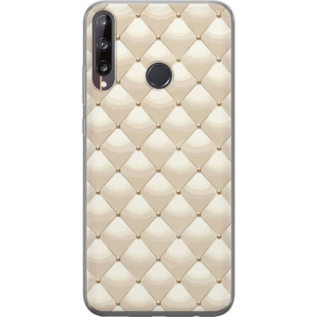 Mobilskal till Huawei P40 lite E med Guldglans motiv