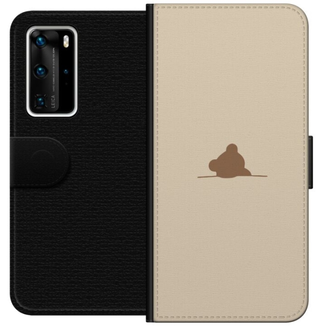 Plånboksfodral till Huawei P40 Pro med Nalle motiv