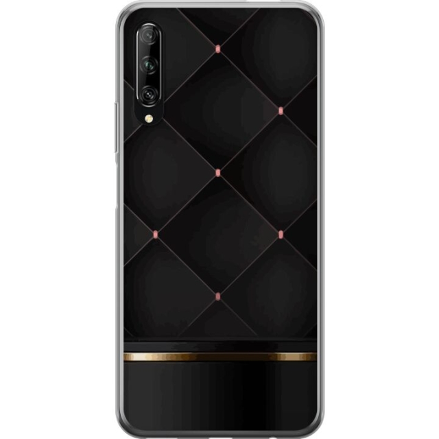 Mobilskal till Huawei P smart Pro 2019 med Lyxig linje motiv