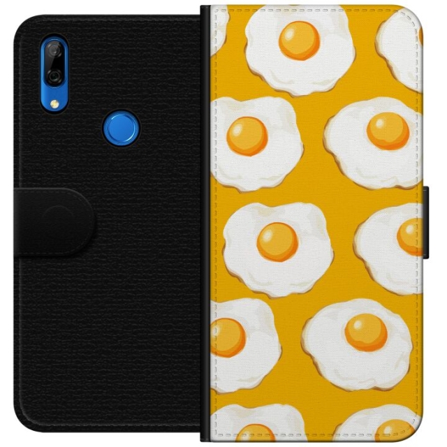 Plånboksfodral till Huawei P Smart Z med Stekt ägg motiv