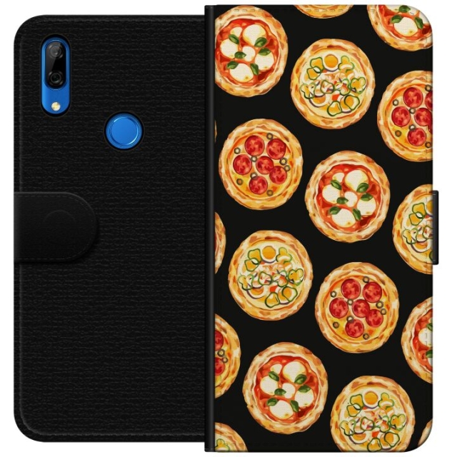 Plånboksfodral till Huawei P Smart Z med Pizza motiv