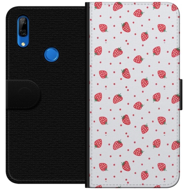 Plånboksfodral till Huawei P Smart Z med Jordgubbar motiv