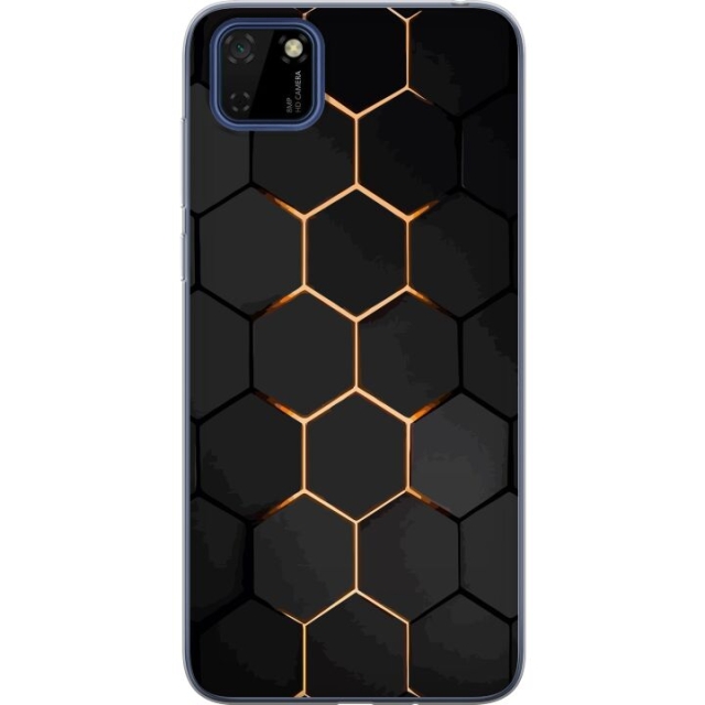 Mobilskal till Huawei Y5p med Lyxigt Mönster motiv