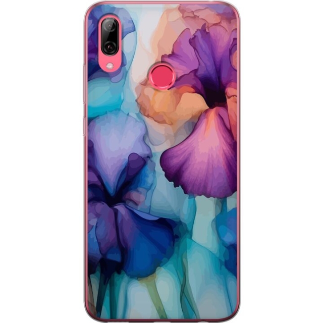 Mobilskal till Huawei Y7 (2019) med Magiska blommor motiv