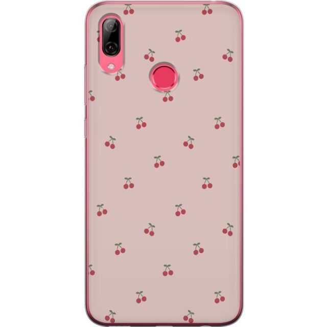 Mobilskal till Huawei Y7 (2019) med Körsbär motiv
