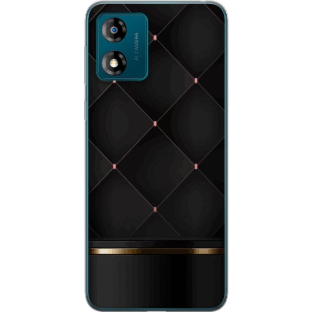Mobilskal till Motorola Moto E13 med Lyxig linje motiv
