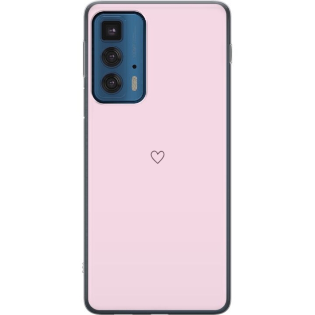 Mobilskal till Motorola Edge 20 Pro med Hjärta motiv