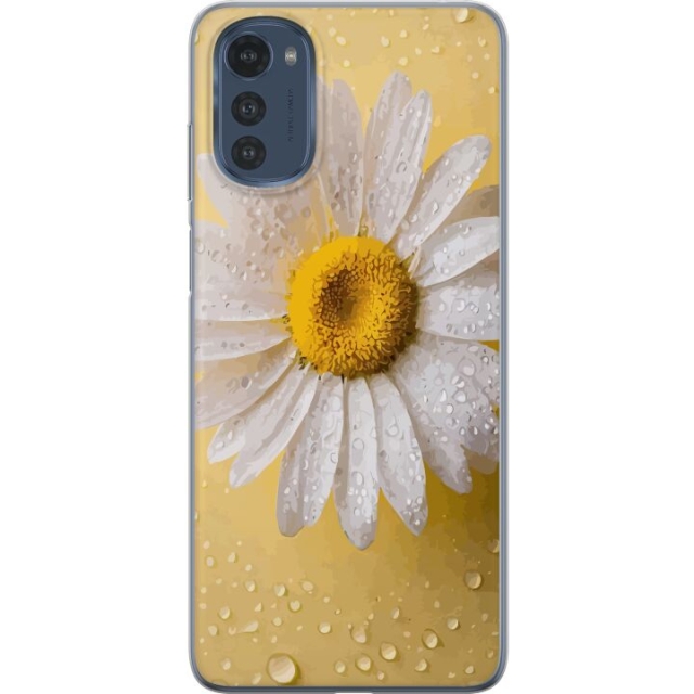 Mobilskal till Motorola Moto E32s med Porslinsblomma motiv