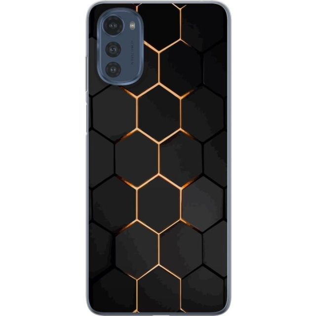 Mobilskal till Motorola Moto E32s med Lyxigt Mönster motiv
