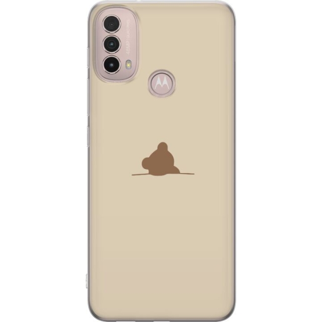 Mobilskal till Motorola Moto E40 med Nalle motiv
