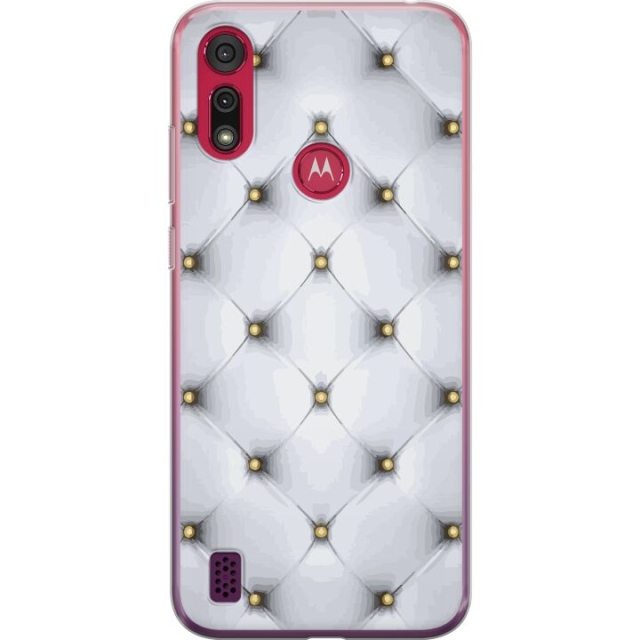 Mobilskal till Motorola Moto E6s (2020) med Lyxigt motiv