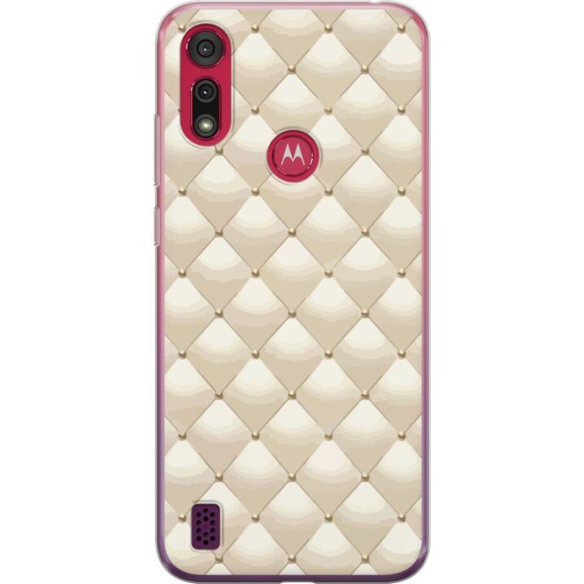 Mobilskal till Motorola Moto E6s (2020) med Guldglans motiv