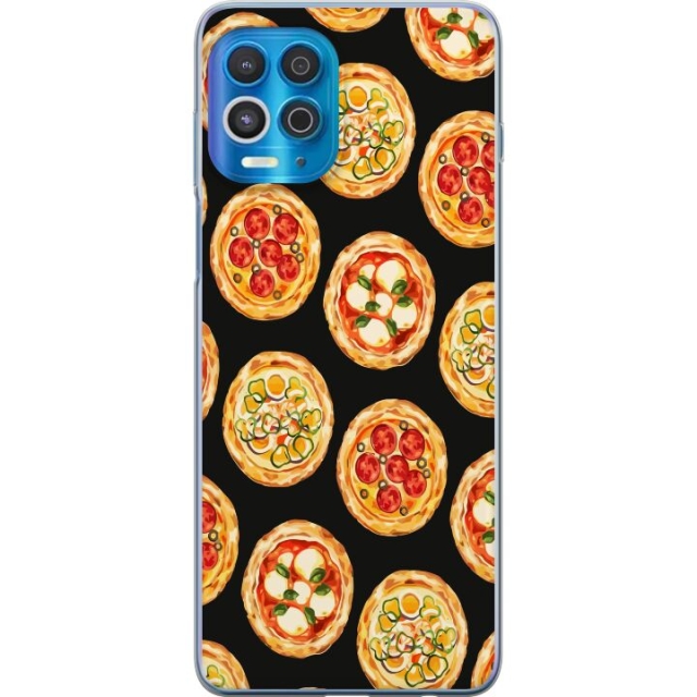 Mobilskal till Motorola Edge S med Pizza motiv