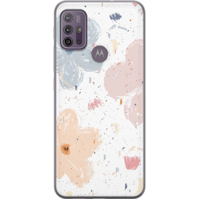 Mobilskal till Motorola Moto G10 med Blommor motiv