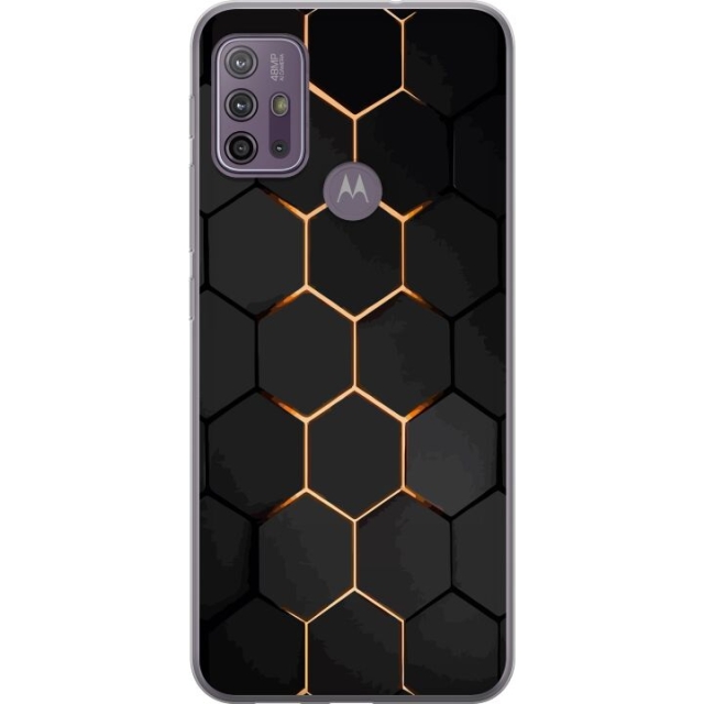Mobilskal till Motorola Moto G10 med Lyxigt Mönster motiv