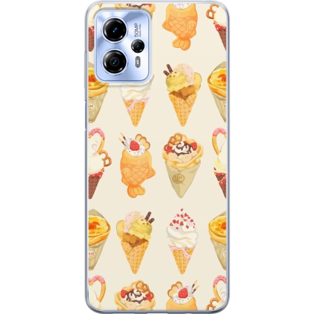 Mobilskal till Motorola Moto G13 med Glassigt motiv