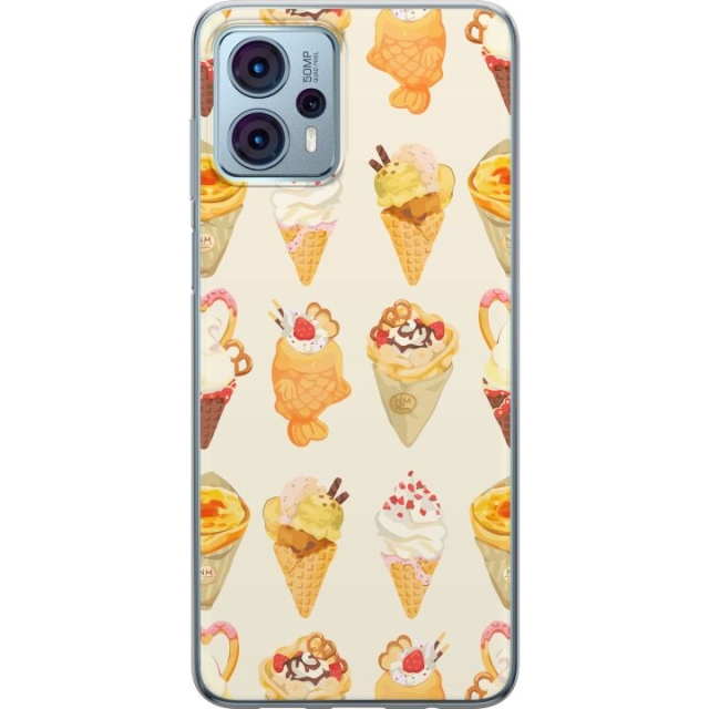 Mobilskal till Motorola Moto G23 med Glassigt motiv
