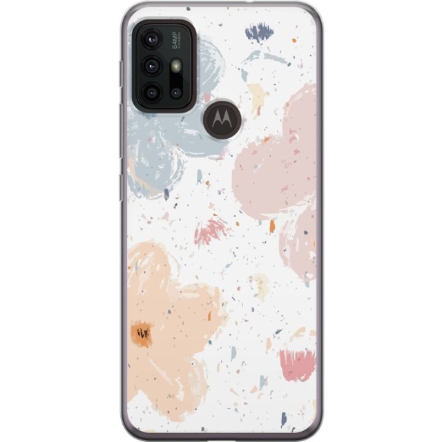 Mobilskal till Motorola Moto G30 med Blommor motiv
