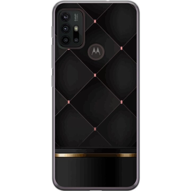 Mobilskal till Motorola Moto G30 med Lyxig linje motiv