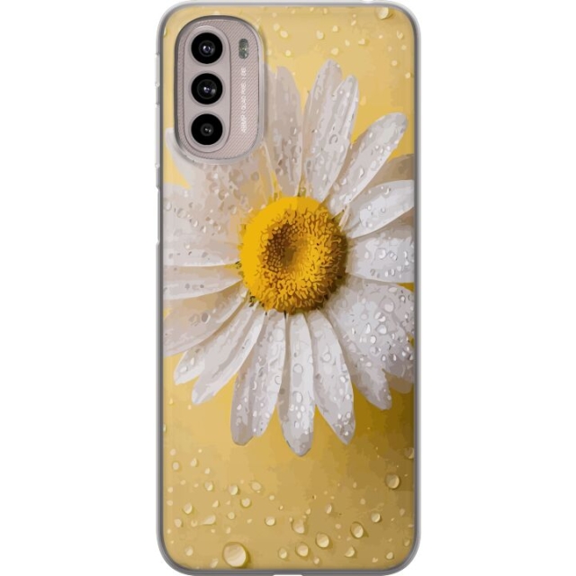 Mobilskal till Motorola Moto G41 med Porslinsblomma motiv