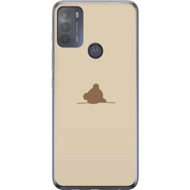 Mobilskal till Motorola Moto G50 med Nalle motiv