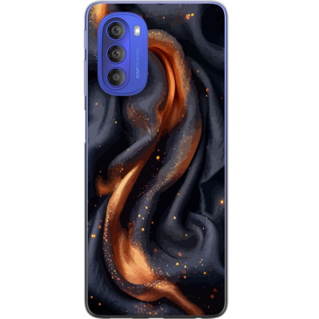 Mobilskal till Motorola Moto G51 5G med Eldigt silke motiv