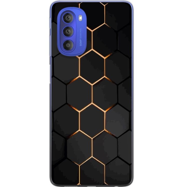 Mobilskal till Motorola Moto G51 5G med Lyxigt Mönster motiv