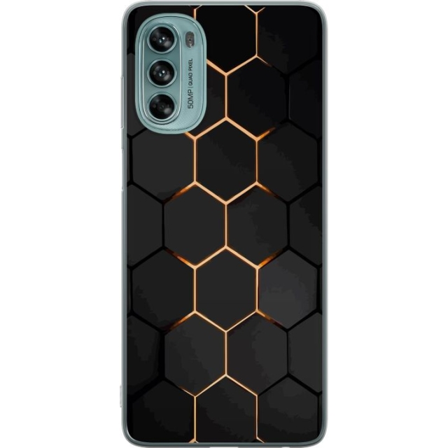 Mobilskal till Motorola Moto G62 5G med Lyxigt Mönster motiv