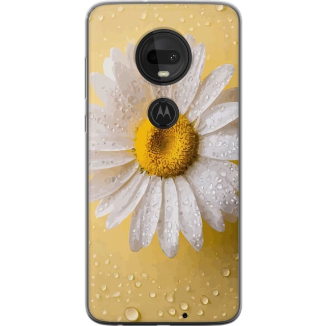 Mobilskal till Motorola Moto G7  med Porslinsblomma motiv