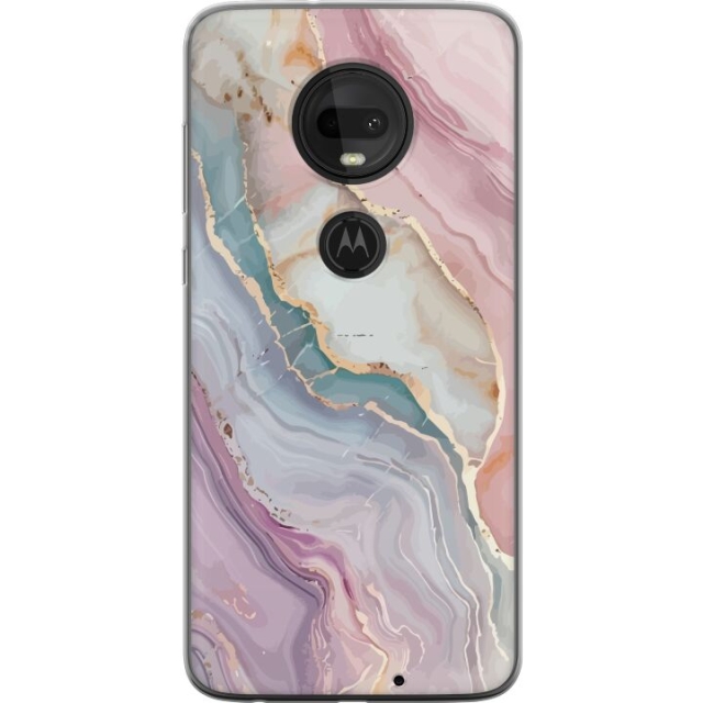 Mobilskal till Motorola Moto G7  med Marmor motiv