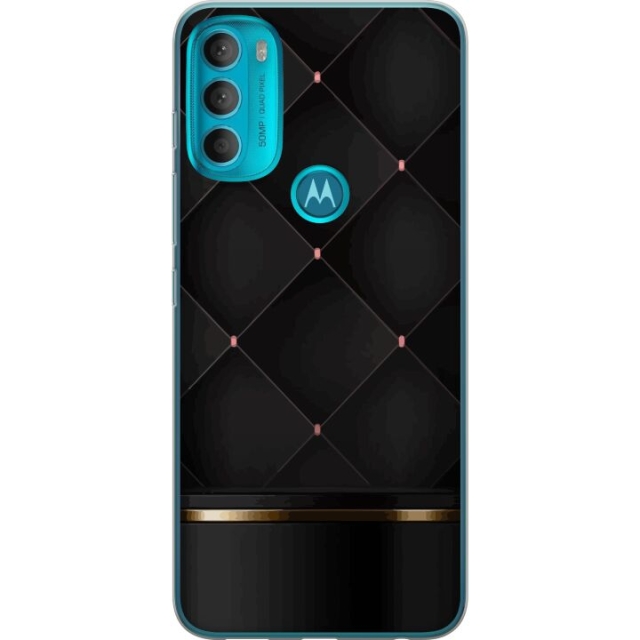 Mobilskal till Motorola Moto G71 5G med Lyxig linje motiv