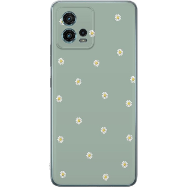 Mobilskal till Motorola Moto G72 med Prästkragar motiv
