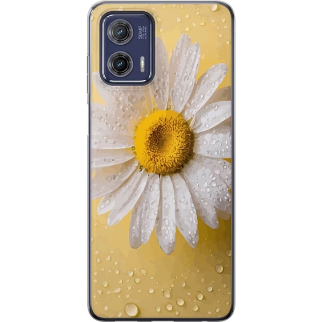 Mobilskal till Motorola Moto G73 med Porslinsblomma motiv