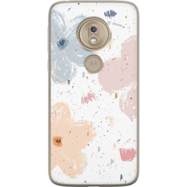 Mobilskal till Motorola Moto G7 Play med Blommor motiv
