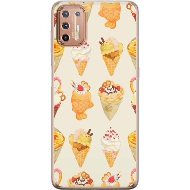 Mobilskal till Motorola Moto G9 Plus med Glassigt motiv