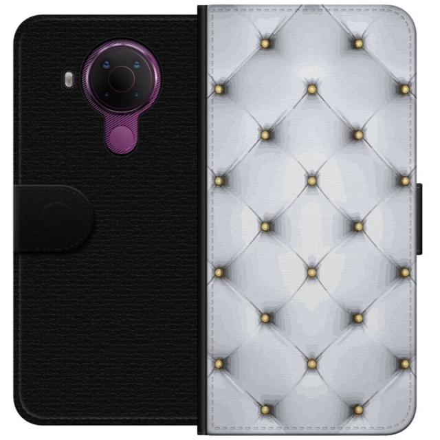 Plånboksfodral till Nokia 5.4 med Lyxigt motiv