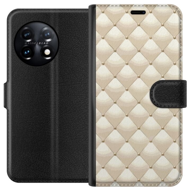 Plånboksfodral till OnePlus 11 med Guldglans motiv