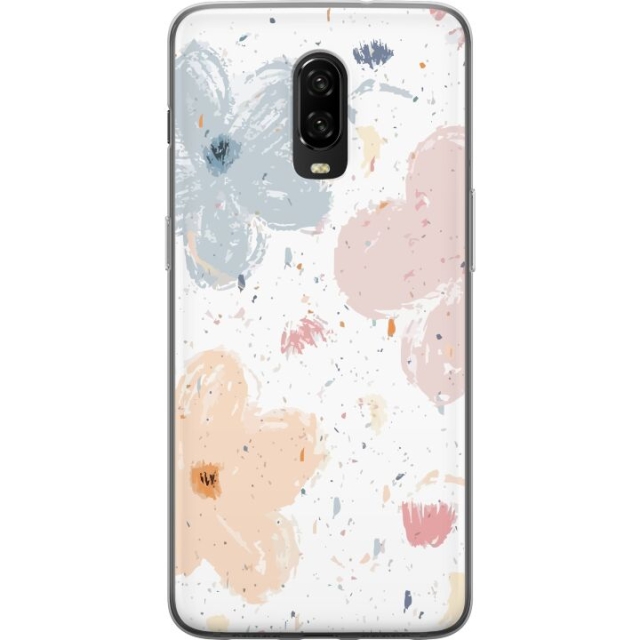 Mobilskal till OnePlus 6T med Blommor motiv