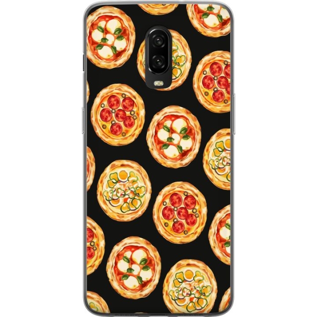 Mobilskal till OnePlus 6T med Pizza motiv