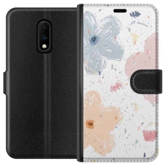 Plånboksfodral till OnePlus 7 med Blommor motiv