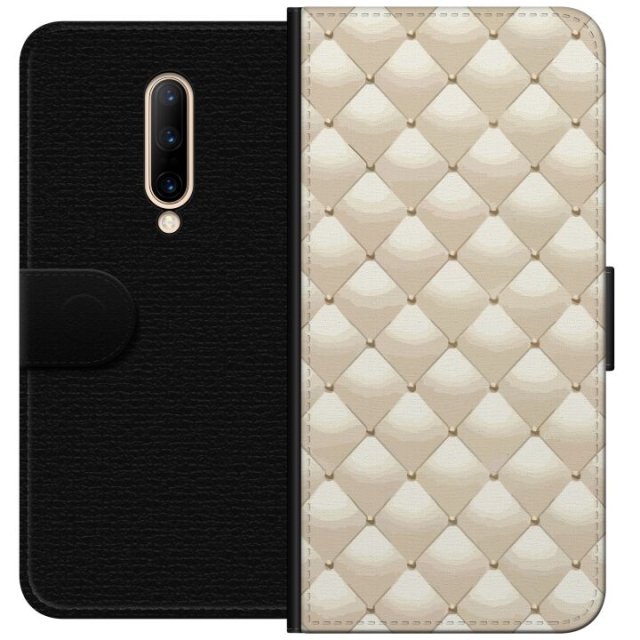 Plånboksfodral till OnePlus 7 Pro med Guldglans motiv